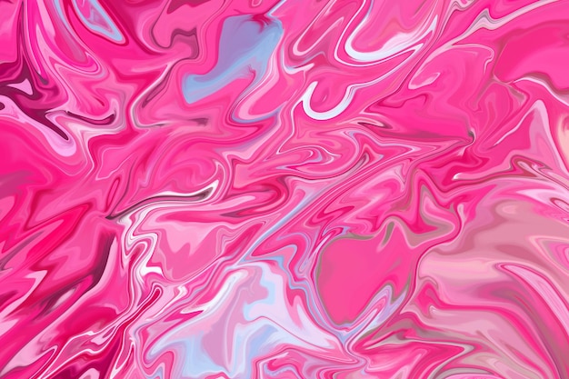 Текстура розового мрамора, акриловая краска, волны, текстура, фон