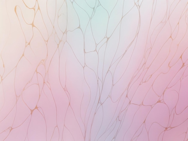 Pink marble pastel gradient background with golden lines
