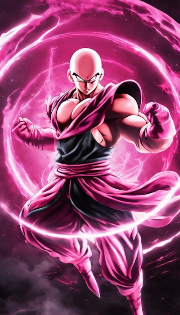 Pink Menace Majin Buu Unpredictable Power in Battle