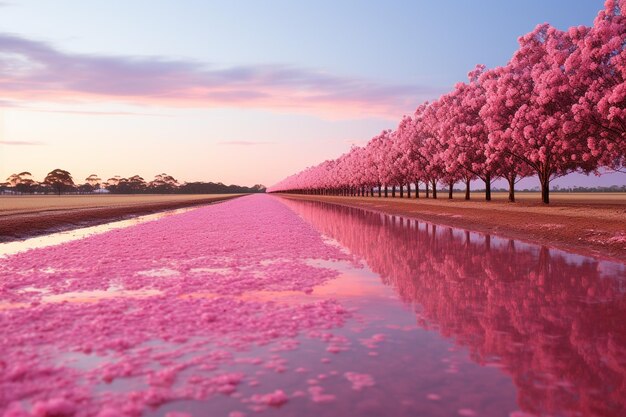 Photo pink mirage photo