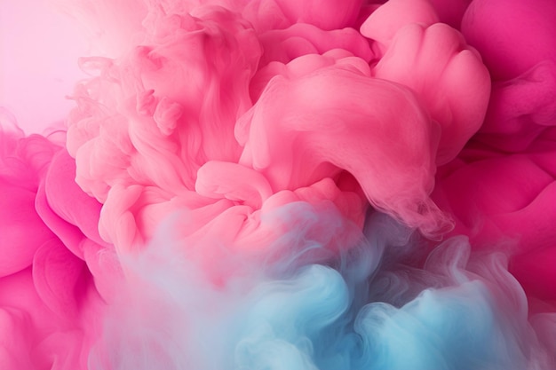 Pink mixed color powder background