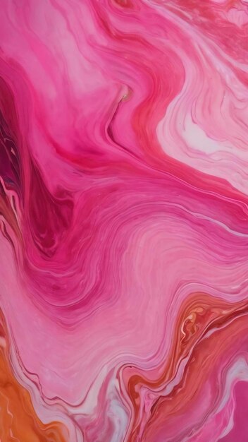 Фото Розовый многоцветный мрамор абстрактный фон концепция макияжа красивые пятна жидких лаков для ногтей
