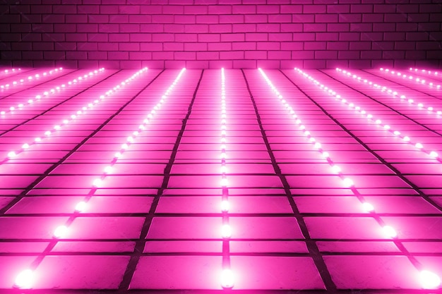 Pink neon background