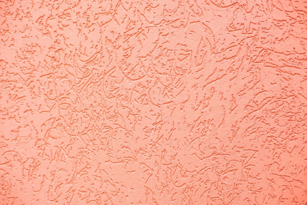 pink old plaster on the wall