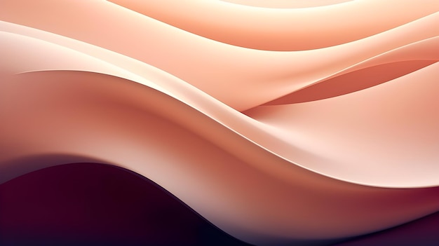 A pink and orange background with a wavy design.