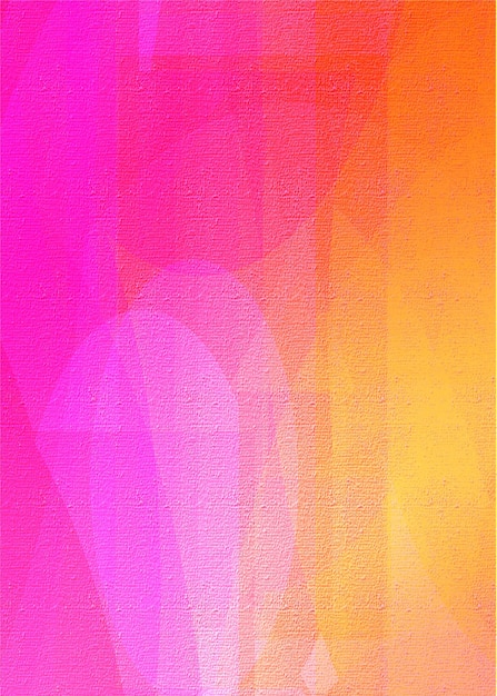 Pink orange gradient design Vertical background illustration