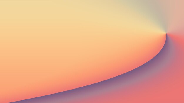 空のピンクとオレンジの夕暮れ