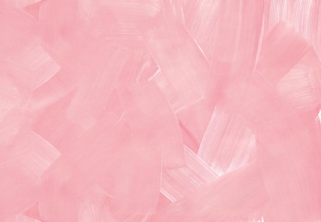 Pink painted background Chaotic brush strokes