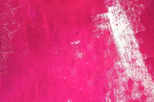 Pink painted grunge texture