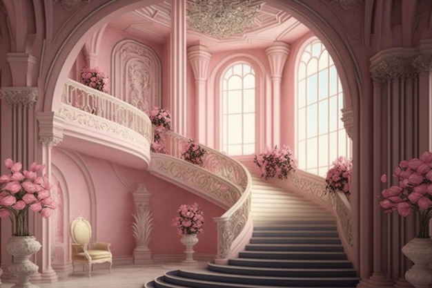 The pink palace wallpapers and images