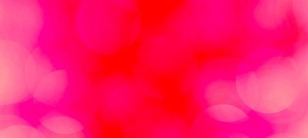 Photo pink panorama bokeh background simple design for banner poster events and various design works