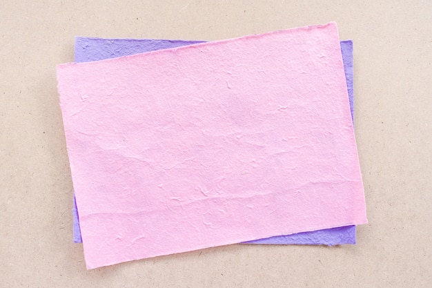 pink paper sheet