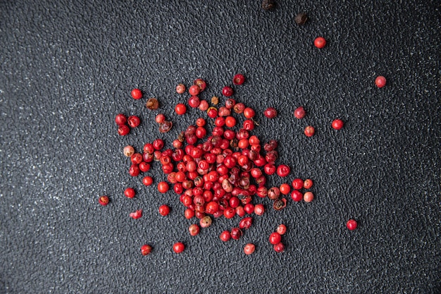 pink peppercorn pepper allspice peppercorns spices healthy meal food diet snack on the table