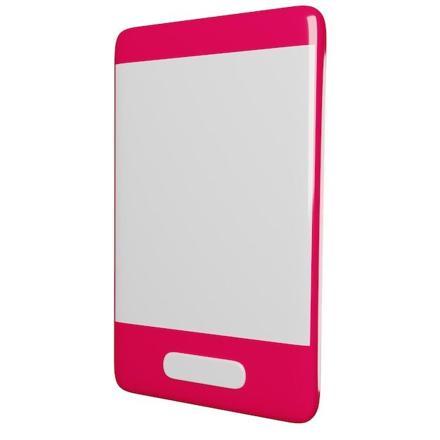 a pink phone with a white screen that says quot the screen is off quot