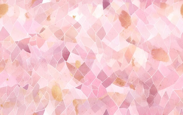 a pink and pink abstract painting by person