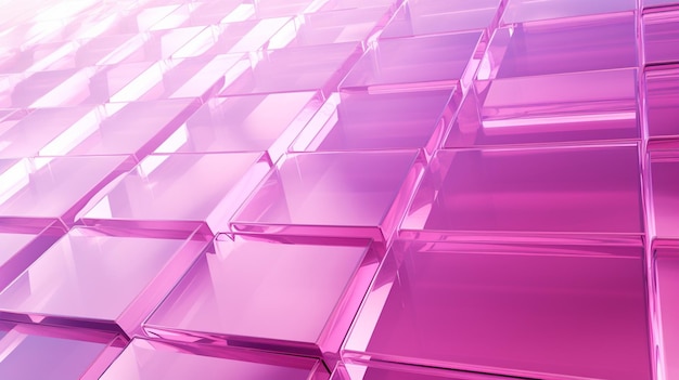 A pink plastic wall with a purple background