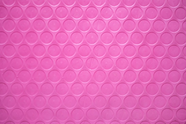 Розовая пластиковая упаковка пузырьков воздуха текстура фон упаковочный материал