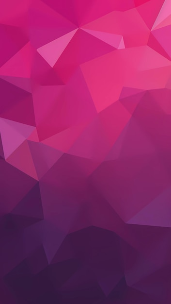 Pink polygon background