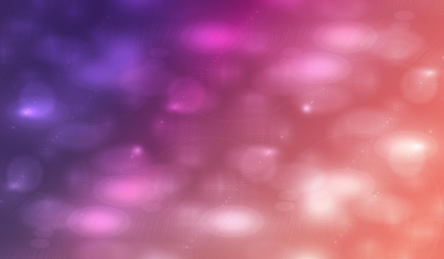 Pink purple abstract background with bokeh