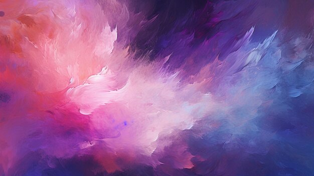 Photo pink and purple abstract background with a dark f