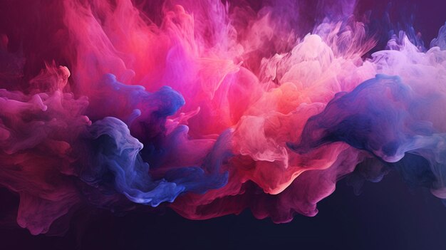 Pink and purple abstract background with a dark f