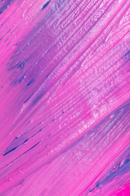 Sfondo di vernice mista caos rosa e viola. texture cremosa astratta minima, concetto di carta da parati creativa per il trucco