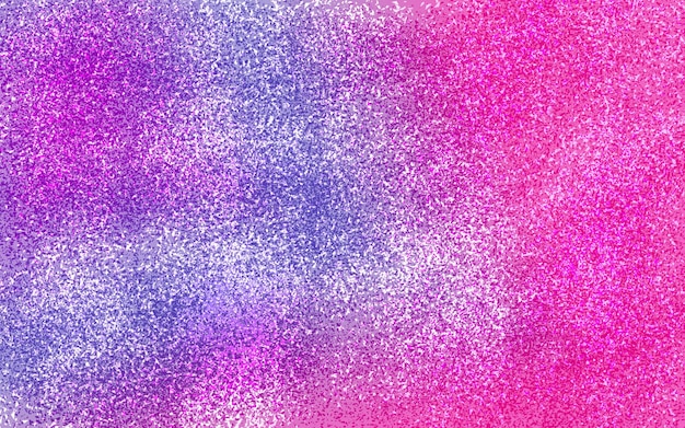 Pink and purple glitter texture with a purple background