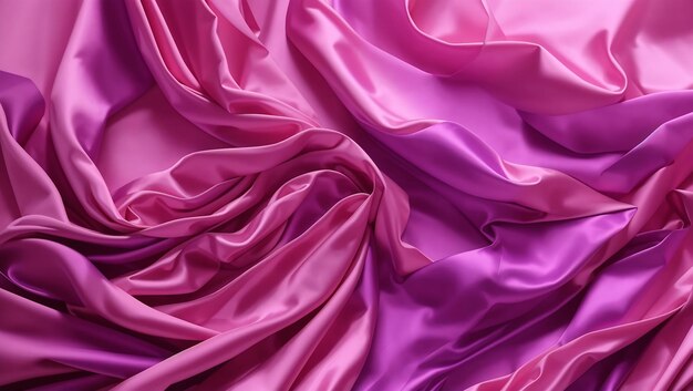 ピンク紫のシルクの背景