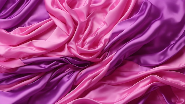 Pink Purple Silk Background