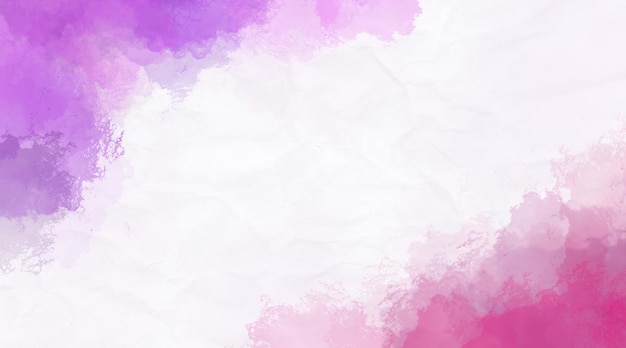 Pink Purple Watercolor Background