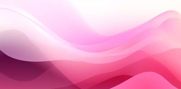 Розовые и фиолетовые волны на розовом фоне