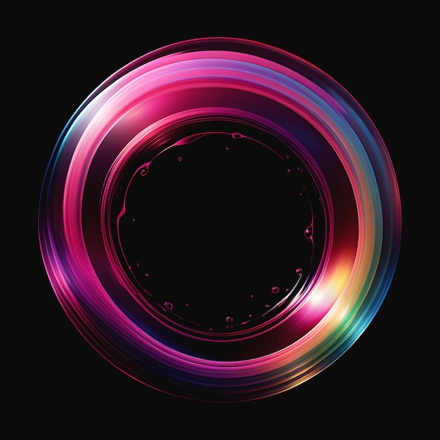 写真 ピンクの虹液体液体ガラスの背景画像 抽象的なデジタルアート ウェブサイトポスター ギフトカード テンプレート ウェブサイトの装飾のためのアートワークまたはaiによって生成されたプリントオンデマンドビジネス