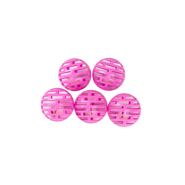 pink rasberry toys for cat and dog pets