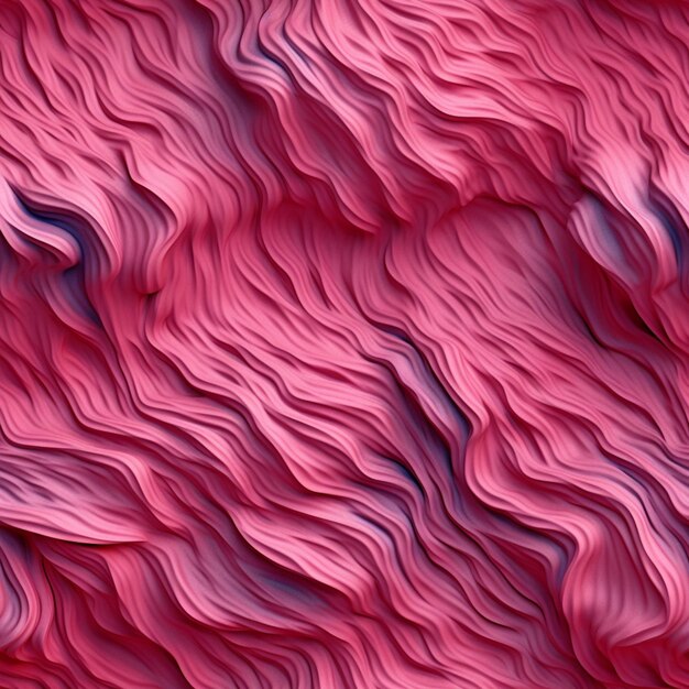 A pink and red background with a wavy pattern.