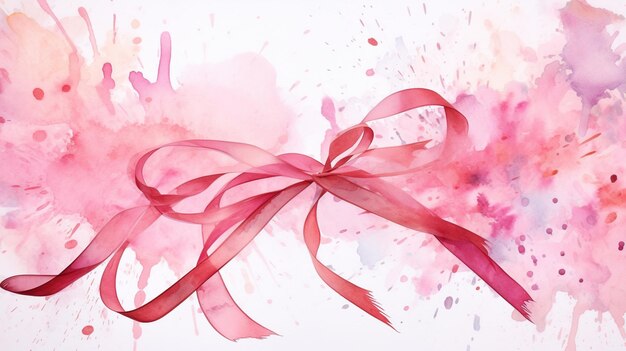 ピンクのリボンの弓 HD 8k 壁紙 ストック写真画像