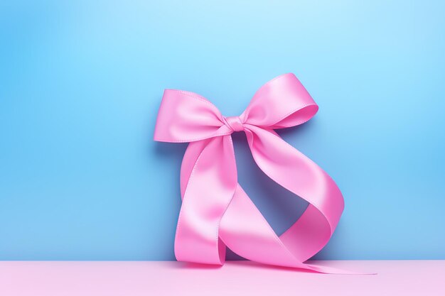 Pink Ribbon for Breast Cancer Awareness