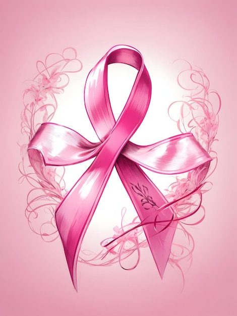 Pink Ribbon Breast Cancer Awareness