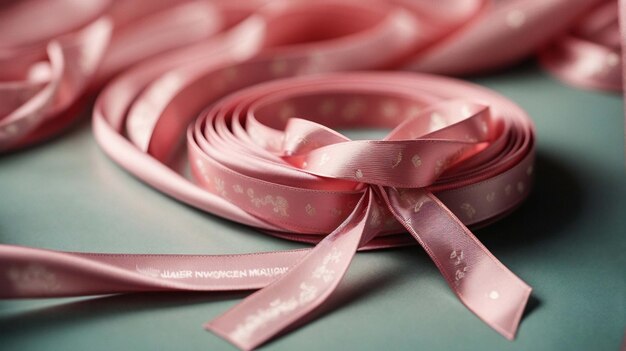 pink ribbon breast cancer