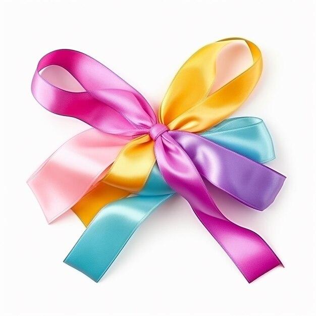 Pink ribbon for a brighter future