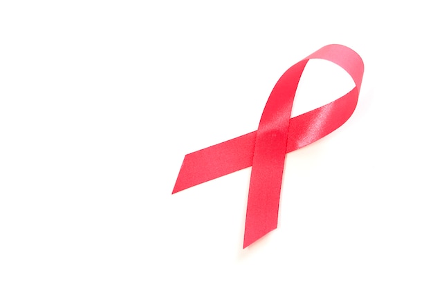 Pink ribbon. Cancer concept