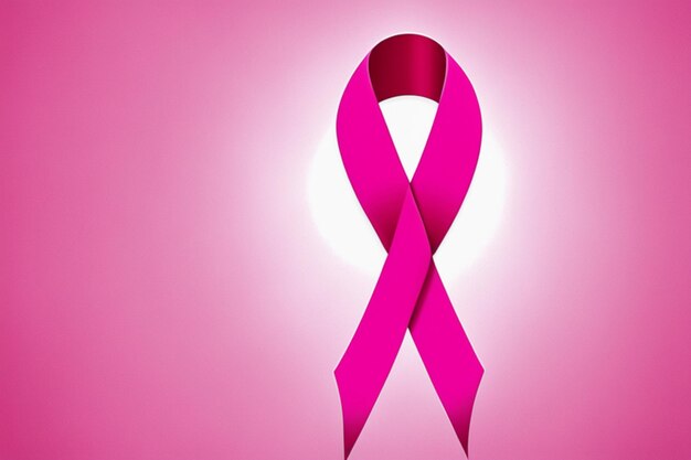 pink ribbon cancer day background