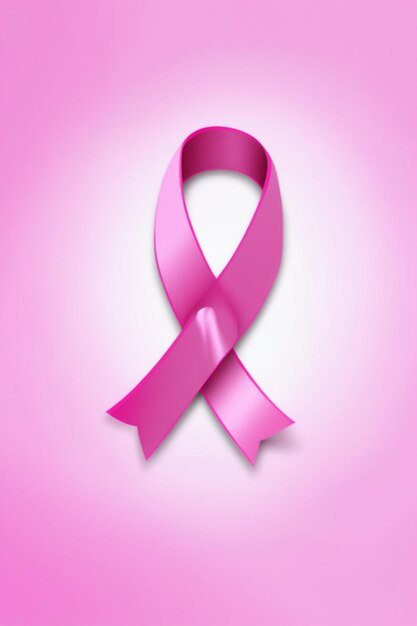 pink ribbon cancer day background