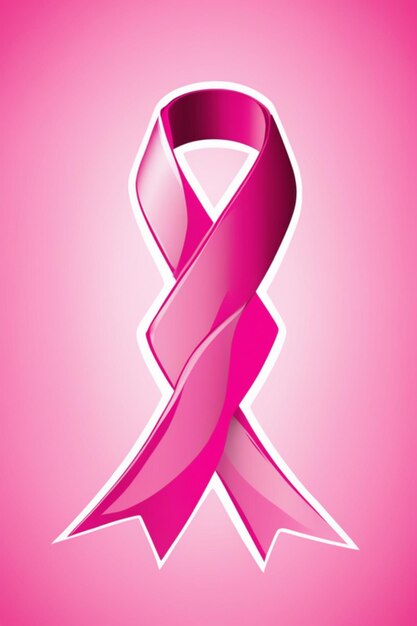 pink ribbon cancer day background