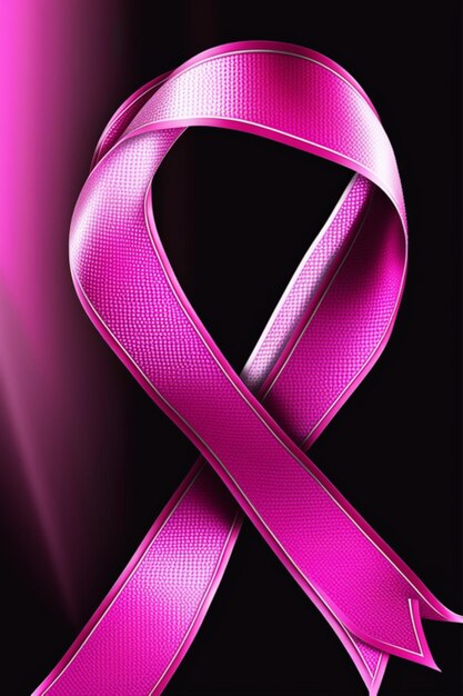 pink ribbon cancer day background