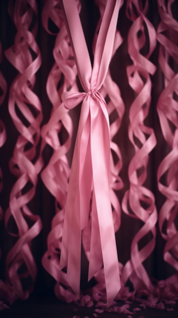 Photo pink ribbon day