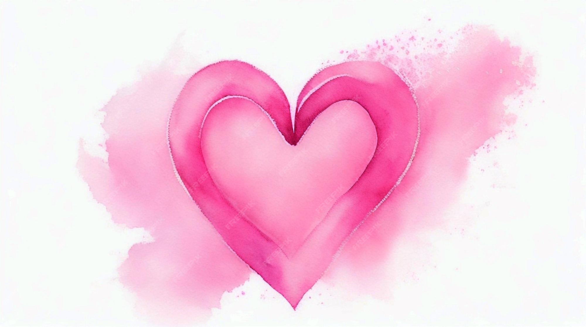 Pink Love Heart Images - Free Download on Freepik