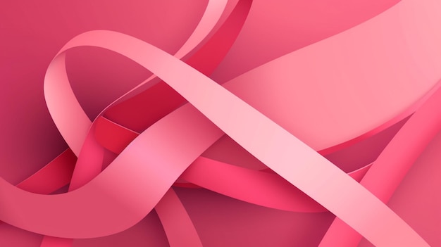 Photo pink ribbon