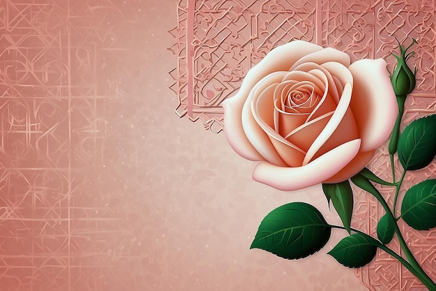 pink rose background