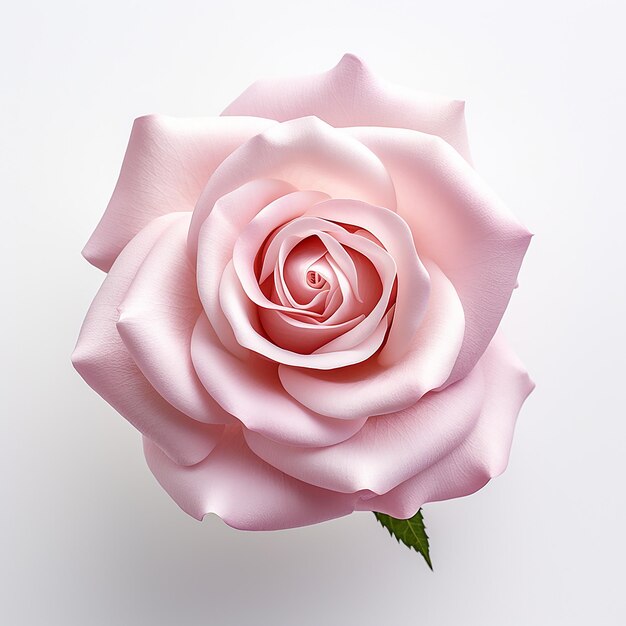 pink_rose_on_a_white_background_f7525669 (ピンク・ローズ・オン・ア・ホワイト・バックグラウンド)