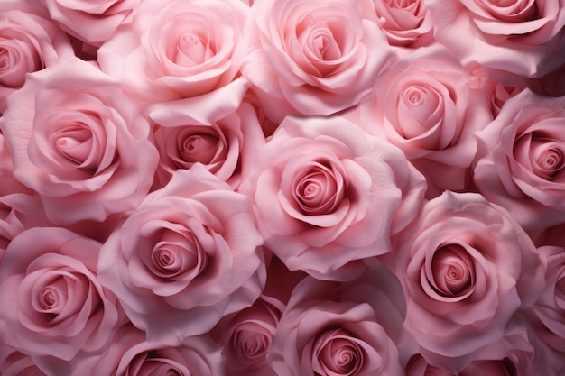 Pink rose petals for natural cosmetics